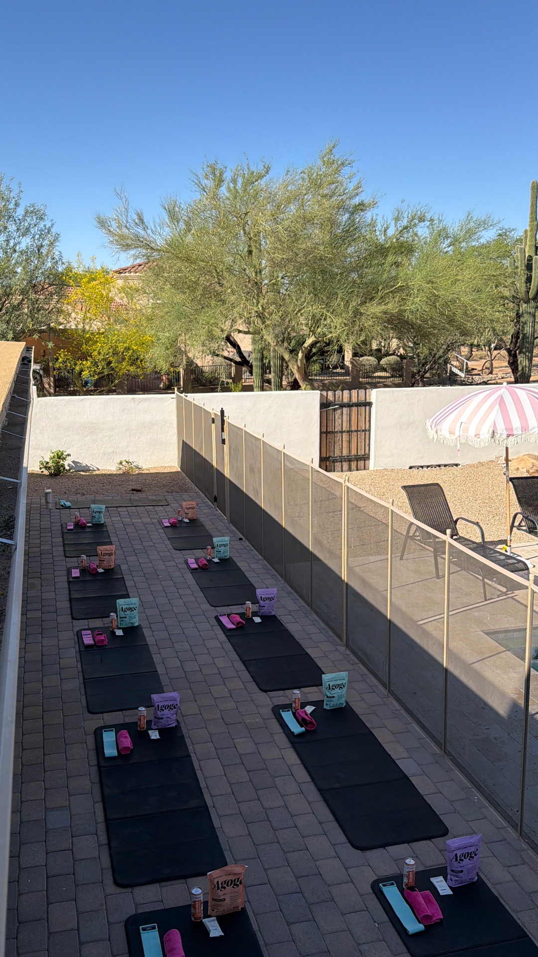 Product sponsorship for Pilates retreat